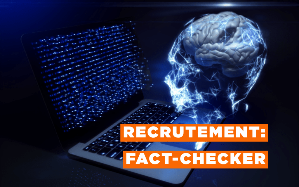 Recrutement d’un.e journaliste fact-checker au Bénin